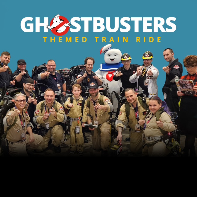 Ghostbusters Themed Train